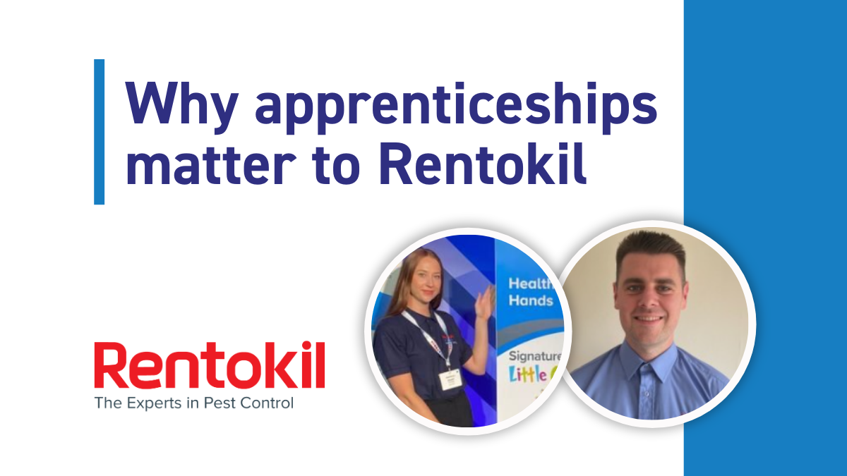 Why apprenticeships matter at Rentokil