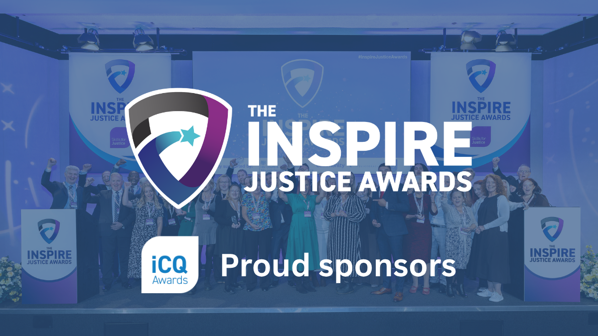 iCQ Awards sponsors Inspire Justice Awards 2027